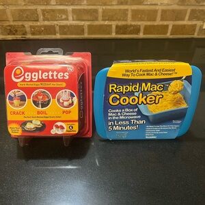 Rapid Mac Cooker and Egglettes Hard Boiled Egg Cooker Set